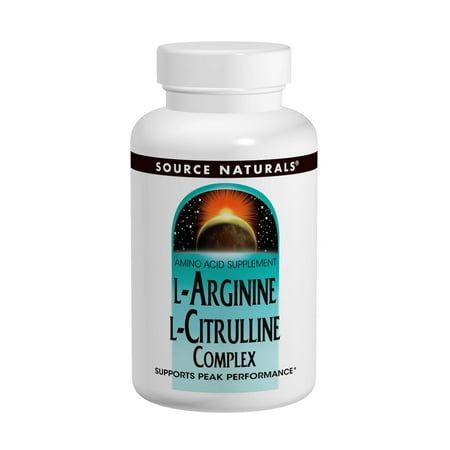 Source Naturals L-Arginine L-Citrulline Complex, 240