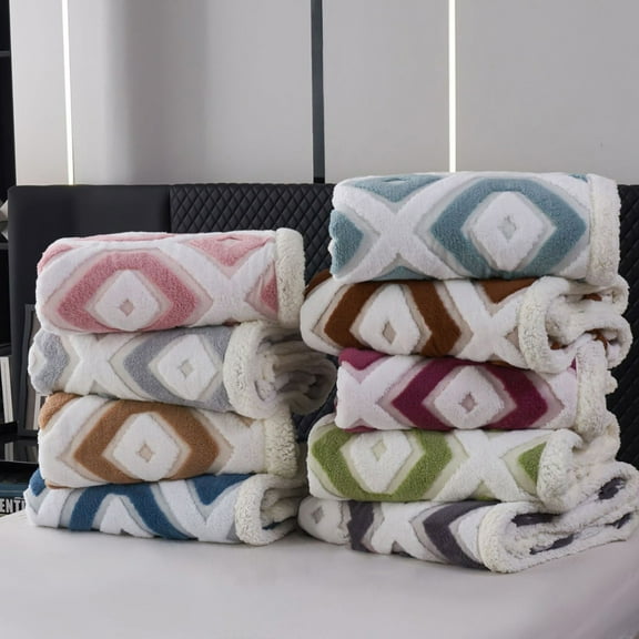 Xuniizn Soft Blankets, Throw Blanket for Couch, Flannel Sherpa Blanket Fleece Blanket for Adults, Cozy, Plush, Thicken, Reversible, Machine Washable, Green