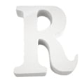 thumbnail image 1 of ZZwxWA Holiday Gift Finder Wood Wooden Letters White Alphabet Wedding Birthday Party Home Decorations R, 1 of 2