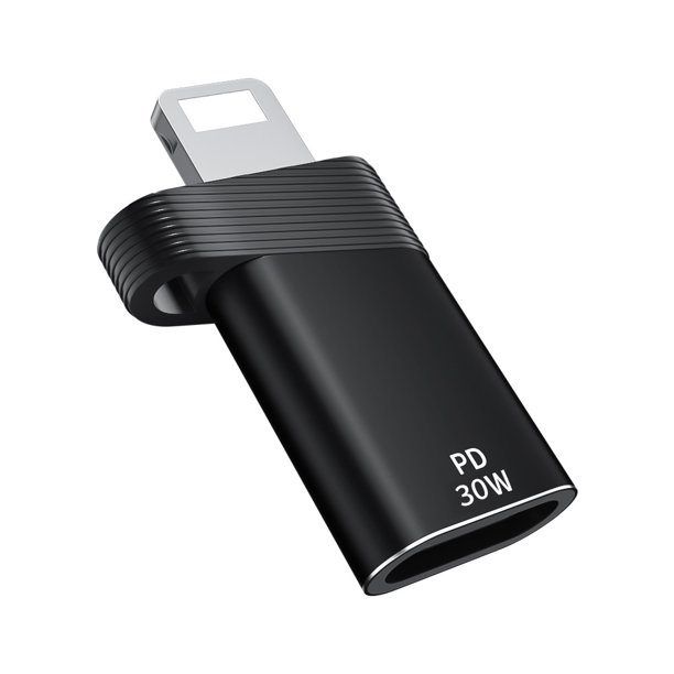 Aplicable al adaptador de auriculares OTG de carga rápida PD30w de transmisión de datos tipo c a Apple OTG