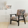 thumbnail image 2 of Designart "Segment Layers of Marbled Rock" Upholstered Fractals Accent Chair and Arm Chair, 2 of 5