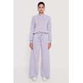 thumbnail image 3 of Women's Almost Famous Drawstring Hem Cropped Raglan Sweatshirt, 3 of 5