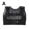 thumbnail image 1 of Corsé moldeador de cuerpo invisible para mujer, cinturón corrector de postura para el pecho, soporte para espalda y hombros, corrector de postura para el cuidado de la salud, XL, negro, 1 of 5
