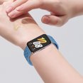 thumbnail image 1 of Silicone Wristband Replacement Sport Strap Adjustable Magnetic Folding Buckle Sport Watch Band for Samsung Galaxy Fit 3 Bracelet, 1 of 9