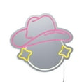 thumbnail image 3 of Merkury Innovations USB-Powered 13" LED Cowgirl Neon Mirror, 3 of 5
