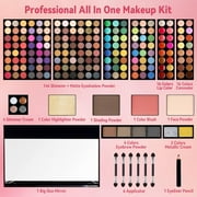 190 Colors Cosmetic Makeup Kits,Professional Makeup Sets for Women Full Kit,All in One Makeup Gift Set for Women Girls,Include Eyeshadow/Facial Blusher/Eyeliner Pencil/Mirror