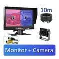 thumbnail image 2 of 2CH 1920*1080P 7" IPS Screen Car Truck Bus AHD DVR Monitor With Digital Video Recorder For Front Rear Reverse Backup Camera, 2 of 7
