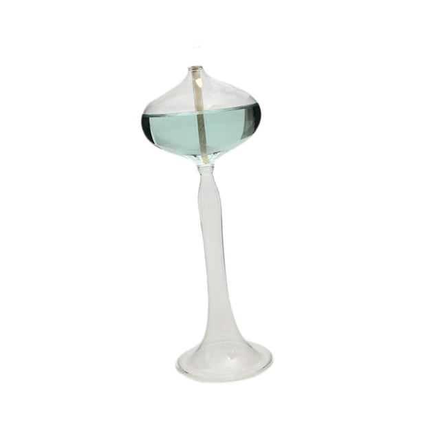 Portavelas de vidrio transparente, portavelas creativo de estilo europeo para velas pequeñas, S