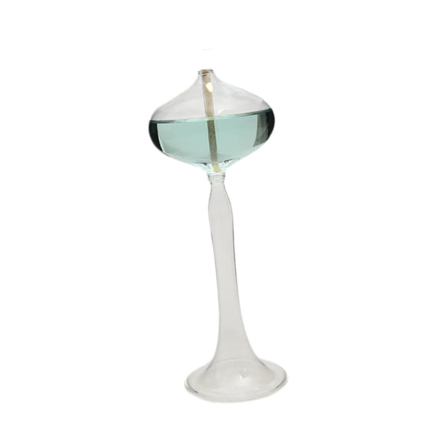 Portavelas de vidrio transparente, portavelas creativo de estilo europeo para velas pequeñas, S