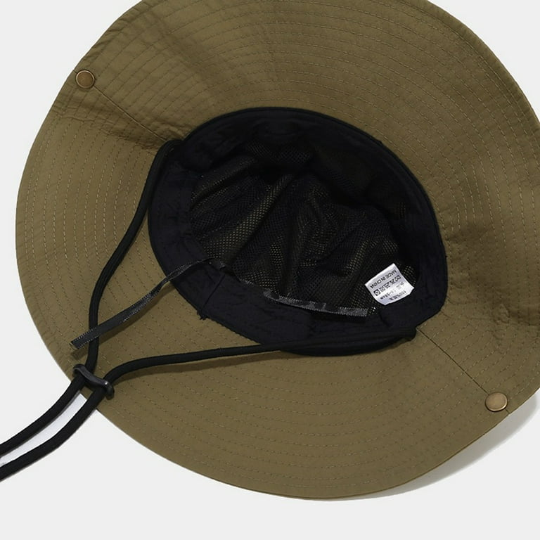 Surfing Hats for Men Outdoor Boonie Hat Wide Brim Breathable Fishing Sun  Hat For Men/Women Waterproof Wide Brim Bucket Hat Boonie Hat For Fishing