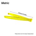 thumbnail image 2 of 32in Folding Fish Measuring Board Yellow Portable Fishing Ruler Lightweight Bump Board Fish & Crab Measuring Device for Boat Kayak Shore Fishing (Metric), 2 of 6