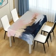 thumbnail image 4 of Yayeee Tablecloths 60" x 108" Rectangle Wrinkle Resistant Party Table Cover, Abstract Landscape, 4 of 8