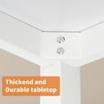 thumbnail image 4 of FCH Computer Desk, 43.3 Inch Office Table, Multifunctional Modern Desk, Suitable for Gaming, Studying, Home Office, White, 4 of 18