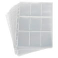 thumbnail image 2 of Portable Game Card Sleeves, Game Card Protectors Binder Sheet 9 Cell, 2 of 6