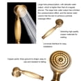 thumbnail image 2 of Langgg Retro Bathroom Handheld Shower Head Portable Faucet Sprayer High Pressure Wear-resistant Hand Showers Bracket Holder Painting, 2 of 9