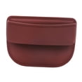 thumbnail image 2 of Organizador para el hueco del asiento del coche, caja de almacenamiento para tarjetas y gafas. Rojo, 2 of 9
