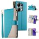 thumbnail image 1 of Funda cartera GANGXUN para Xiaomi Poco M6 Pro 4G , cuero PU con tarjetero, cremallera, correa de mano, soporte y protección 1230°, 1 of 6