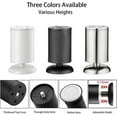 thumbnail image 5 of 4pcs Furniture Legs thickened adjustable Stainless Steel cylindrical metal Table Legs sofa Leg, 5 of 5
