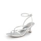 thumbnail image 1 of Sandalia DREAM PAIRS SDHS2405W Plata Tacón Kitten 6.5 cm, 1 of 7