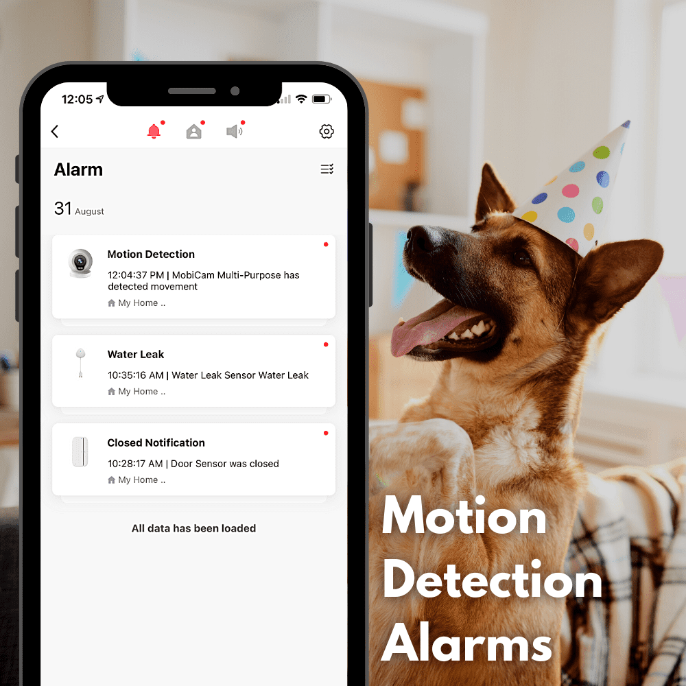 MOBI Pet Smart Wifi Pet Camera and Monitoring System, Dog Monitoring Camera