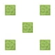 thumbnail image 3 of Posavasos para taza Bewildely alfombrilla de mesa lavable Verde CBP302891, 3 of 4