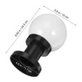 thumbnail image 2 of HINTRMENT outdoor garden decor Post Light White Simple Style Hotel Managers Outdoor 1 Set, 2 of 8