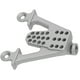 thumbnail image 2 of Paquete de 4 RC Crawler Coche Frente trasero Metal Metal Amortiguador Monte Damper Damper Soporte Reemplazo ajustable para SCX10 1/10 Silver Inevent FN000914-02, 2 of 6