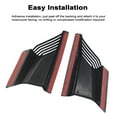 thumbnail image 3 of Motorcycle Winglet Aerodynamic Wing Kit Side Spoiler ABS Material Wind Reduction Adhesive Installation for ADV150 ADV160 2019 to 2023, 3 of 7