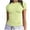 Mint Green, variant on Jewelreauty Cotton Tshirts Slim Fit Short Sleeve Y2k Casual Crop Tops for Women Summer Going Out Tees Solid Color (XS, Yellow)