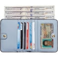 thumbnail image 3 of Wallet Women Rfid Blocking Small Compact Bifold Luxury Leather Pocket Wallet Ladies Mini Purse with ID Window, 3 of 10