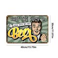thumbnail image 4 of Placa Metal Vintage My Beers Pintura Hierro Rectangular Bar Artística 40x30cm, 4 of 8