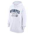 thumbnail image 2 of Women's G-III 4Her by Carl Banks  White Winnipeg Jets Filigree Logo Pullover Hoodie, 2 of 3