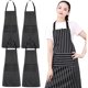 thumbnail image 1 of 4pcs Mandiles de Cocina Mujer con Bolsillo, Mandil Parrillero Hombre Ajustables, Adecuados para Chefs, Floristas, Panaderos, Manicuristas, 1 of 4