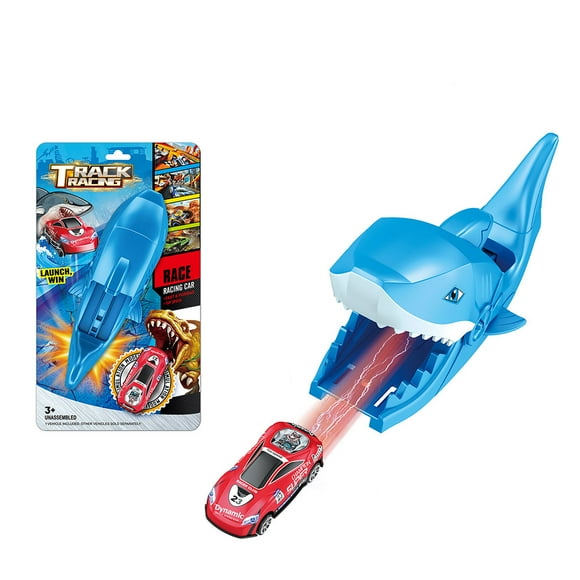Juguete Lanzador de Tiburón Devorador y Auto Incluido