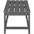 thumbnail image 3 of Paradise 3-Piece Set Outdoor Patio Adirondack Coffee Table and Square Side Table, 3 of 8