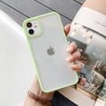 thumbnail image 1 of Funda de teléfono de Color caramelo sólido transparente para iPhone 12 11 Pro Max X XR XS Max 7 8 6 Plus funda trasera de acrílico duro para iPhone 13 Pro Max Tan Jianjun unisex, 1 of 2