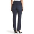 thumbnail image 3 of Gloria Vanderbilt womens Amanda Classic Tapered Jean, Portland Wash, 22 Plus Short, 3 of 4