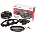 thumbnail image 6 of 2 PAIRS PIONEER TS-A6960F 450W MAX 6" X 9" 4-WAY 4-OHM STEREO COAXIAL SPEAKER, 6 of 6
