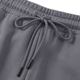 thumbnail image 6 of Mafeati Men's 2 Piece Tracksuits Casual Sweatsuits Long Sleeve Hoodies with Pocket Fleece Lined Lounge Sets, Dark Gray, XL, 6 of 7