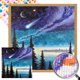 thumbnail image 1 of (ZQS3753) Diamante AB Parcial Diamantes El Meteorito Serie Paisaje Resina Diamante 30 * 30 CM Tamaño Del Lienzo 35 * 35 CM, 1 of 9
