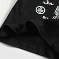 thumbnail image 4 of LUOGENLI Baby Boys' Summer Letter Print Tank Top & Shorts Set | Casual 2 Piece Outfit Outfits for Boys 2025 under 20 Black 12-18 Months, 4 of 8