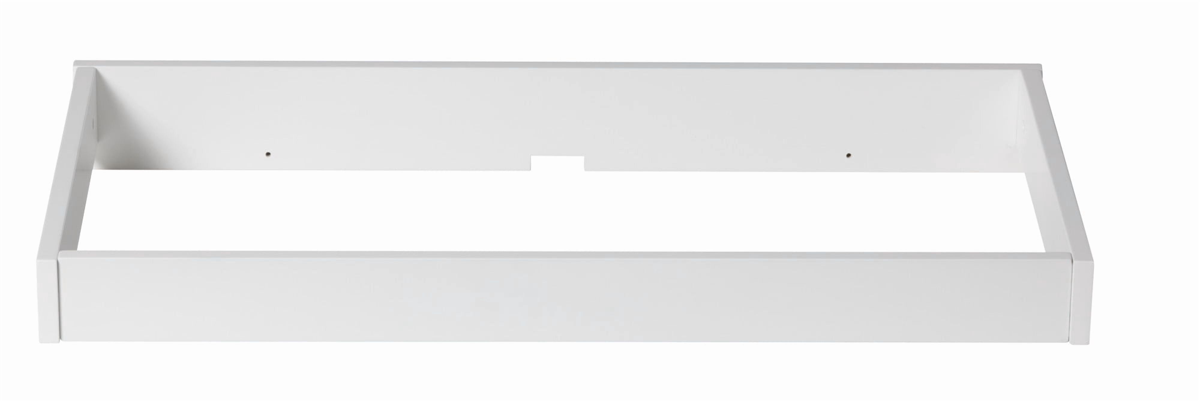 Little Seeds Single Topper for Infant Diaper Changing Table, True White