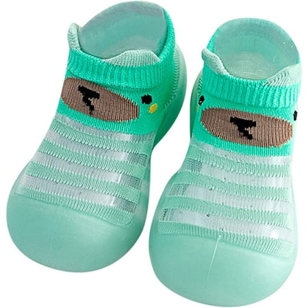 

QWZNDZGR Baby Boy Girls Animal Non-Skid Indoor Slipper Non-Slip Breathable Lightweight Socks Shoes for Photography Props