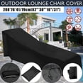 thumbnail image 2 of Protective Cover For Deck Chair, Sun Lounger, Garden Lounger, Waterproof And Uv-resistant Including, 2 of 5