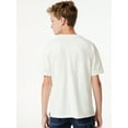 thumbnail image 6 of Free Assembly Boys 2-Pack Garment Washed Graphic T-Shirts, Sizes 4-18, 6 of 7