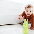 thumbnail image 4 of Pajita plegable Munchkin Mighty Grip de Sippy Cups, 300 ml, 6 a 18 m, sin BPA, 4 of 7