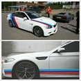 thumbnail image 6 of 3"x98" M Racing Stripe Car Sticker Decal For BMW Exterior Hood Roof Bumpers S, 6 of 6