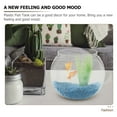 thumbnail image 4 of HLONK Bol à Poisson en Plastique avec Base pour Betta et Terrarium de Tortues, 4 of 6