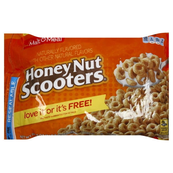 MaltOMeal® Honey Nut Scooters® Cereal 24.5 oz. Bag