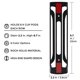 thumbnail image 3 of K Cup Holder : Coffee Pod Holder for Counter Small Space - cup holder for Wall Mount (4, Black) Coffee Pod Holder Side Mount Cup Pods Organizer compatible, 3 of 5
